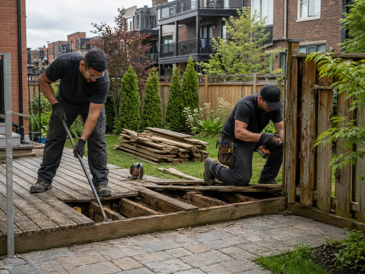 Deck and Fence Removal: Job Details That Matter